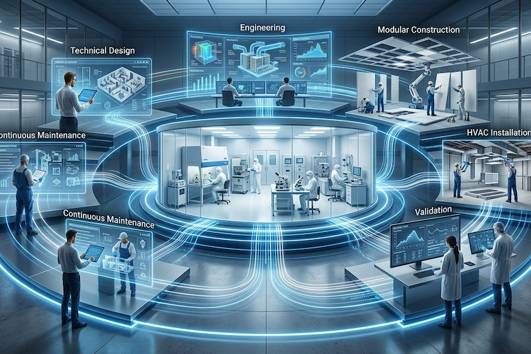 Salas limpias llave en mano