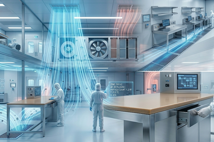 mobiliario para salas blancas