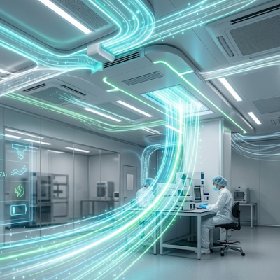 eficiencia energética en salas limpias